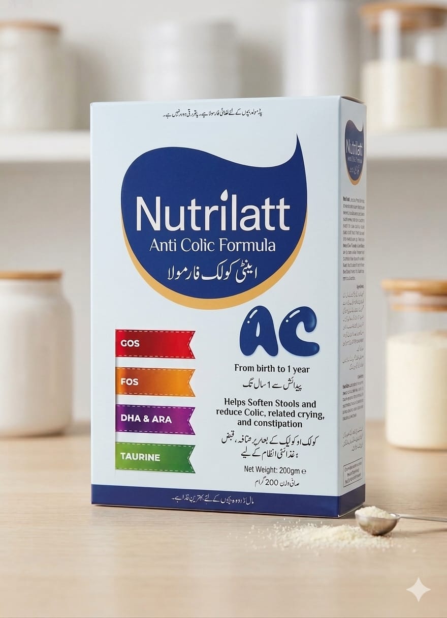 Nutrilatt AC – Anti-Colic Infant Formula (0–12 Months)